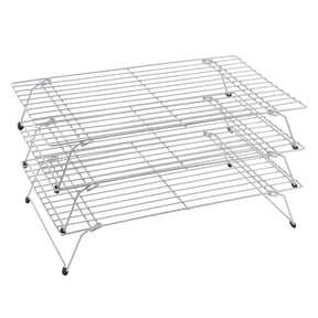 Stackable Cooling Racks by Celebrate It 15.74"x9.76" Steel Baking Racks for Cookies - Cakes & Pies - Rust-Resistant - 6 Pack