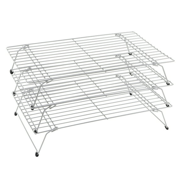 Stackable Cooling Racks by Celebrate It 15.74"x9.76" Steel Baking Racks for Cookies - Cakes & Pies - Rust-Resistant - 6 Pack