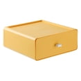 thumbnail image 1 of Stackable Desk Drawer Organizer, Desktop Cosmetic Organiser Tabletop Pen Organization Multi-Function Storage Container Holder Supplies , Yellow, 1 of 8