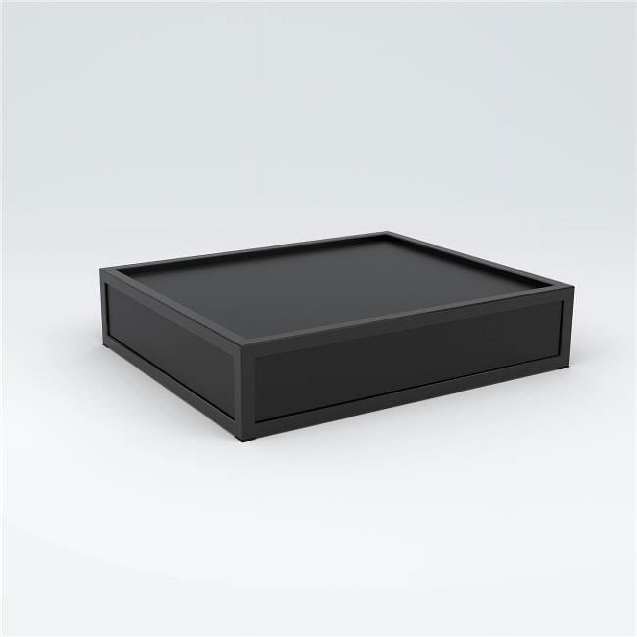 Stackable Display Riser Platform, Black Large