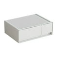 thumbnail image 1 of Stackable Drawer Organizer Storage Box with Smooth Sliding Drawers for Desktop Office Organization Home Cosmetic Stationery Organizer Vertical Space Saving Stacking Drawer Unit Multi-Purpose Use, 1 of 6