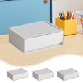 thumbnail image 1 of Stackable Drawer Storage Boxes Modular Plastic Organizer Bins for Home,Office,Multi-Layer Stackable Drawer Set for Dresser Organizer(White), 1 of 7