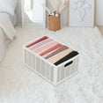 thumbnail image 1 of Stackable Drawer Storage Organizer Box with Dividers for Underwear, Socks and Wardrobe Closet Organization, 1 of 6