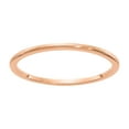 thumbnail image 1 of Stackable Expressions 10 Karat Rose Gold 1.2mm Half Round Satin Band, 1 of 7