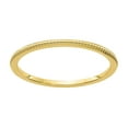 thumbnail image 1 of Stackable Expressions 10 Karat Yellow Gold 1.2mm Bead Band, 1 of 7