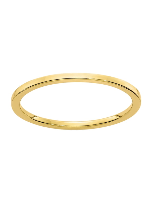 10 Karat Yellow Gold 1.2mm Flat Band