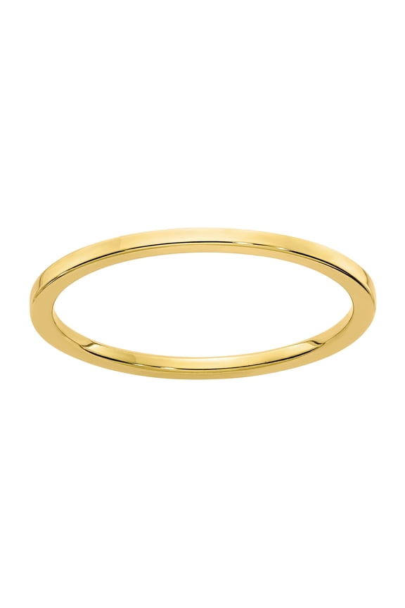 s 10 Karat Yellow Gold Gold 1.2mm Flat Band