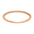 thumbnail image 1 of Stackable Expressions 14 Karat Rose Gold 1.2mm Bead Band, 1 of 7