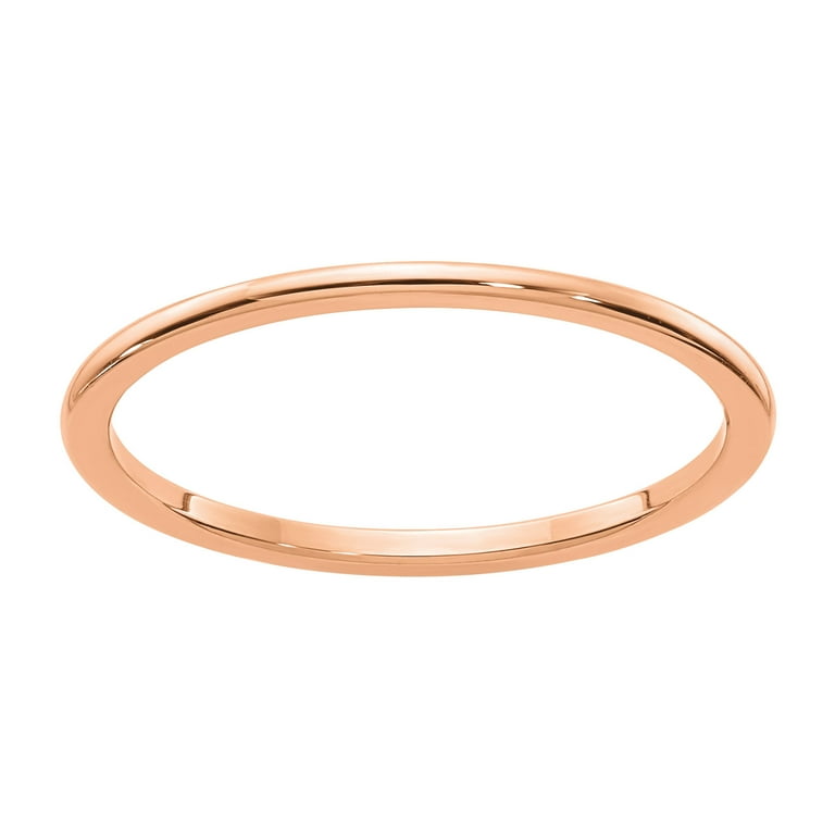 Rose Gold Sterling Silver Stackable Expressions Criss Cross Pattern Ring Rose Gold Sterling Silver Stackable Expressions Criss Cross Pattern Ring