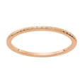 thumbnail image 1 of Stackable Expressions 14 Karat Rose Gold 1.2mm Twisted Wire Pattern Band, 1 of 7