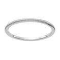 thumbnail image 1 of Stackable Expressions 14 Karat White Gold 1.2mm Bead Band, 1 of 7