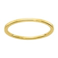 thumbnail image 1 of Stackable Expressions 14 Karat Yellow Gold 1.2mm Flat Band, 1 of 7