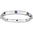 thumbnail image 1 of Stackable Expressions Sterling Silver Amethyst Ring, 1 of 8