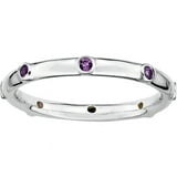 Sterling Silver Stackable Expressions Ring - Walmart.com