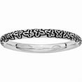 thumbnail image 1 of Stackable Expressions Sterling Silver Antiqued Ring, 1 of 8