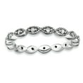 thumbnail image 1 of Stackable Expressions Sterling Silver  Diamond Ring, 1 of 5