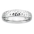 thumbnail image 1 of Stackable Expressions Sterling Silver  Rhodium Ring, 1 of 5