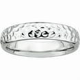 thumbnail image 1 of Stackable Expressions Sterling Silver Rhodium-plated Ring, 1 of 10