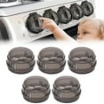 thumbnail image 1 of Stackable Food Storage Boxes,5 Pack Stove Knob Covers For Child 2024 Knob Covers Child Stove Knob Covers With Adhesive Oven Knob Covers For Kids & From Turning On Stove, 1 of 6