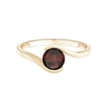 thumbnail image 1 of Stackable Garnet Gemstone 925 Sterling Silver Women Promise Ring Jewelry, 1 of 4