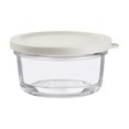 thumbnail image 1 of Stackable Glass Food Storage Containers with Lids | Microwave & Freezer Safe | Airtight Meal Prep Bowls for Kitchen & Lunch | 13x10cm (5.12x3.94in) | Includes 1 Bowl, 1 of 1