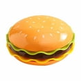 thumbnail image 1 of Stackable Hamburger Set Burger 6 Layers Mini Dinner High Value Sauce Spit Container Tableware Funny Bone, 1 of 8