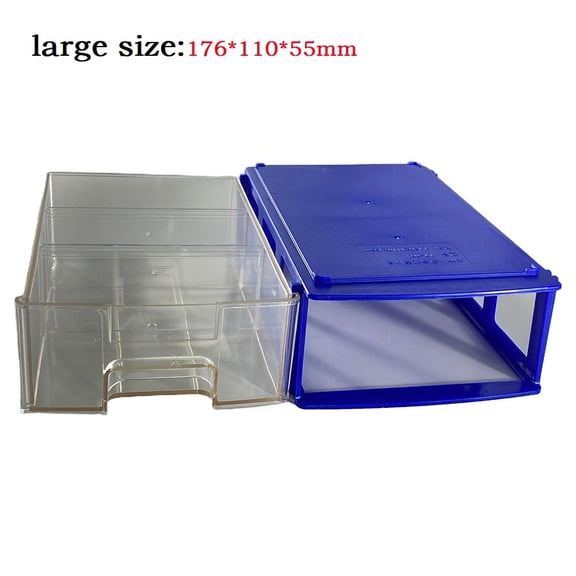 Stackable Hardware Parts Storage Boxes Plastic Component Screws Tool Box Combined Cabinet Drawer Case Large Size