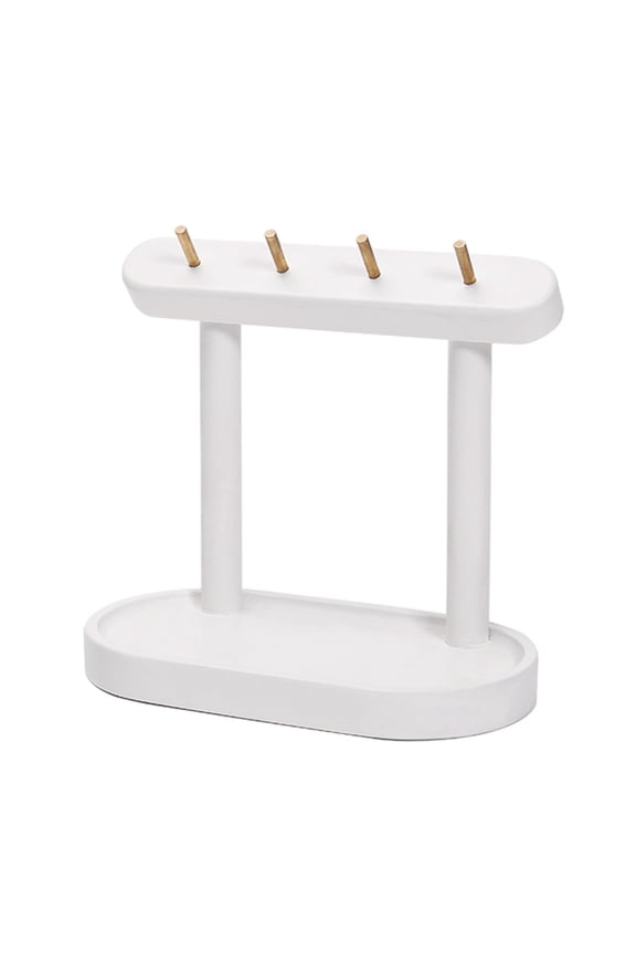 Stackable Jewelry Trays Coffee Table Decor Wooden Decorative Tray for Entryway Table, Key Tray Home Jewelry Dish Tray Key Phone Change Watches Candy Entryway Tray