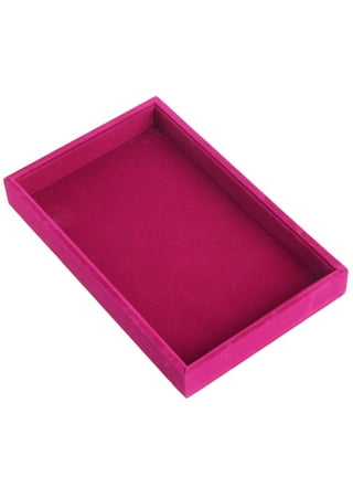 Stackable Jewelry Trays Inserts Velvet Catch All Jewelry Display Tray Case