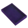 thumbnail image 1 of Stackable Jewelry Trays Inserts Velvet Catch All Jewelry Display Tray Case, 1 of 13