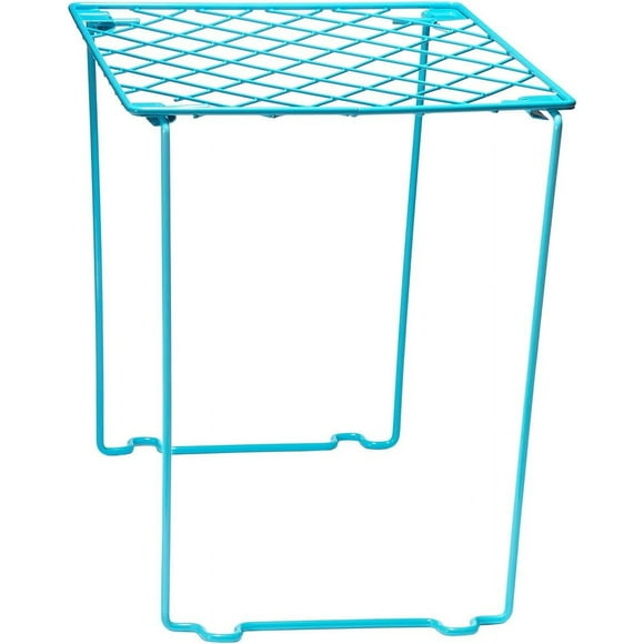 Stackable Locker Shelf, Turquoise Blue