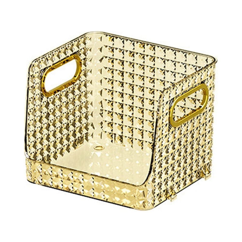 Stackable Makeup Organizer,U-shaped Large Open Diamond Pattern ...