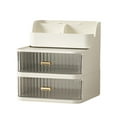 thumbnail image 1 of Stackable Makeup Organizer for Vanity with Multiple Drawers, Cosmetic Storage Organizer for Skincare Perfume Lipstick, Desktop Makeup Organizer for Dressing Table Bathroom Countertop Organization, 1 of 4