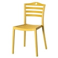 thumbnail image 1 of Stackable Modern Plastic Indoor and Outdoor Dining Chair with Ladderback Design for All Weather Use, 1 of 10