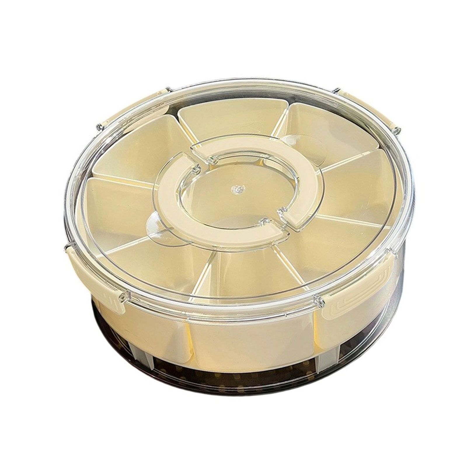 Stackable Multi-Compartment Cooler Box with Ice Retention Layer for Hiking, Travel Snacks, Camping Essentials