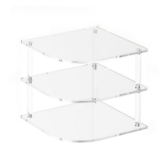 Stackable Multi Tiers Dish Rack Acrylic Cabinet Storage Solution For Kitchen