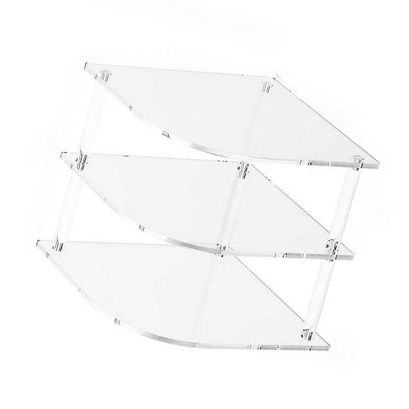 Stackable Multi Tiers Dish Rack Acrylic Cabinet Storage Solution For Kitchen