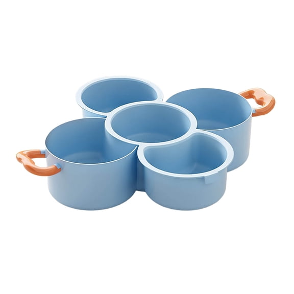 Stackable Multifunctional Fruit And Vegetable Serving Tray With Drain Handle For Candy Display Dried Fruits Party Platter Wolf Toaster Oven Tray Quarter Sheet Trays for Oven Food Cake Pans for Baking