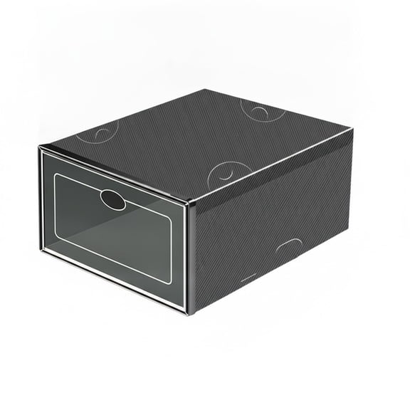 Stackable PP Plastic Shoe Storage Box For Size 12 Boots And Sneakers, 1 Pack