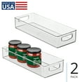 thumbnail image 1 of Stackable Pantry Bin with Handles - Storage Bin for Organizing Kitchen Cabinets, Fridge, or Freezer - Made in USA, 1 of 8