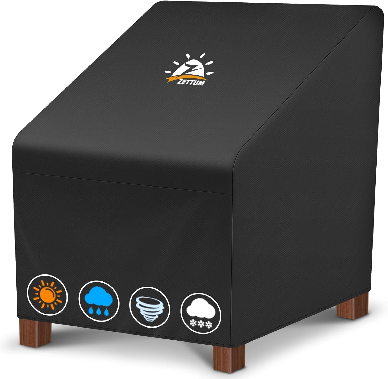 Stackable Patio Chair Cover 600D Outdoor Chair Cover Waterproof