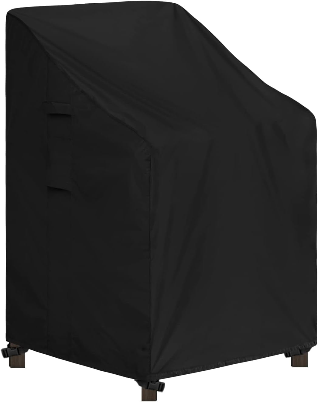 Stackable Patio Chair Cover UV Resistant Outdoor Waterproof Lawn Furniture Covers Fits for 4-6 Dining Chairs (1 Pack-28Wx36Dx47H inch, )
