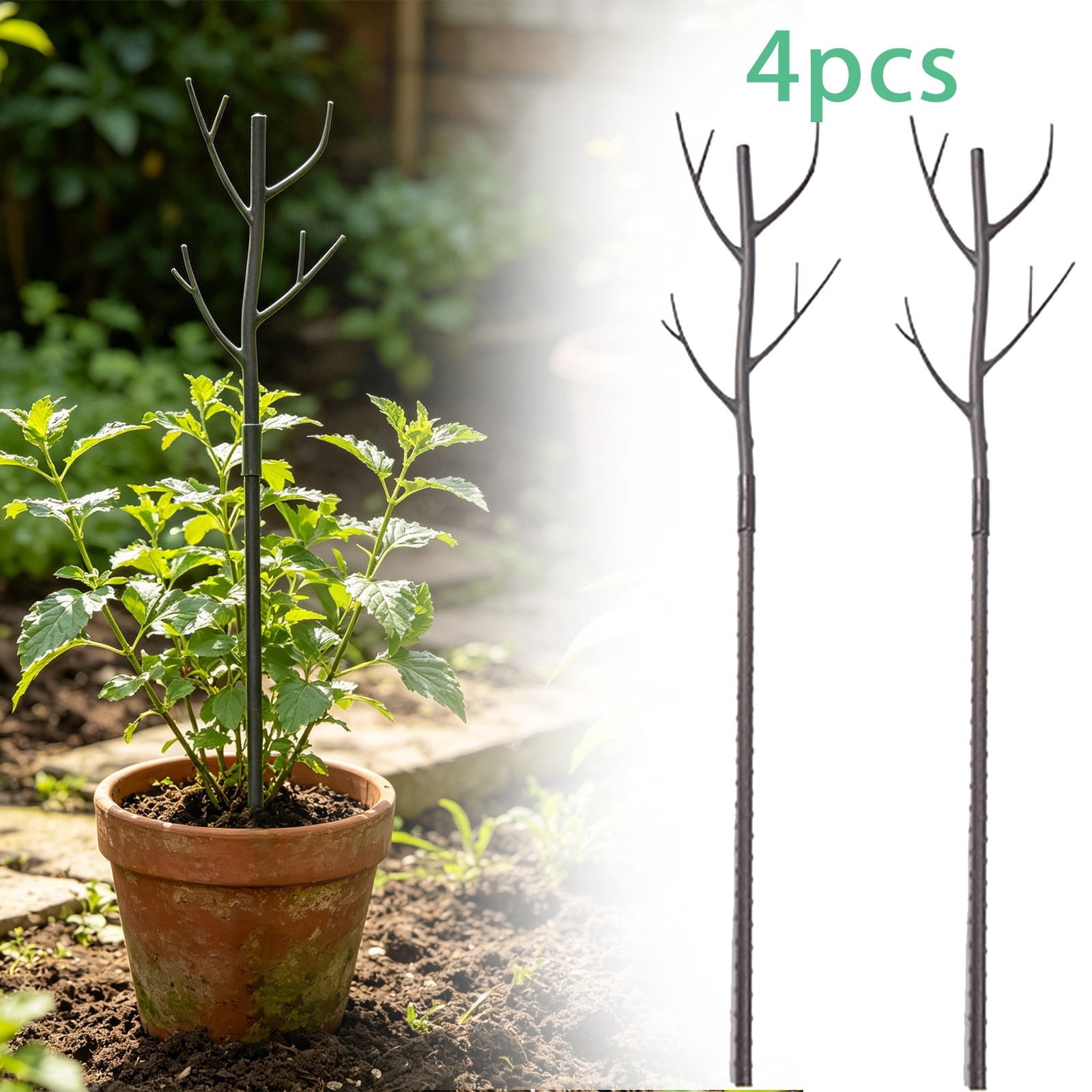 Stackable Plant Stakes Set – Monstera & Climbing Plant Support ...