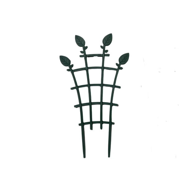 Stackable Plant Trellis - Plastic Climbing Support Ring for Potted Vines Indoor Outdoor Garden - 1 Pack