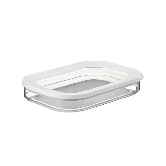 Stackable Plastic Food Storage Containers with Lids, Multi-Tier Fresh-Keeping Box for Meat Dumplings Fruit Pastry, Space-Saving Refrigerator Organizer