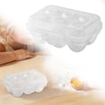 thumbnail image 1 of Stackable Portable Egg Storage Container with Lid Plastic Egg Holder for Refrigerator Dustproof Dispenser for Camping and Kitchen Organization, 1 of 9