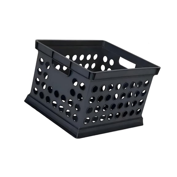 Stackable Portable Storage Box With Handle For Home Office And Travel Arrangement ABS Plastic Container