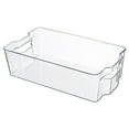 thumbnail image 1 of Stackable Refrigerator Drawers | Pull Out Clear Fridge Organizer Bins with Handles for Fruits, Vegetables & Food Storage | Space Saving Kitchen & Pantry Organization Set, Size XL, 1 of 2