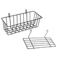 thumbnail image 1 of FELTECHELECTR Wire Grid Wall Display Rack Iron No Fading or Rusting Adults Hotel 2Pcs, 1 of 1