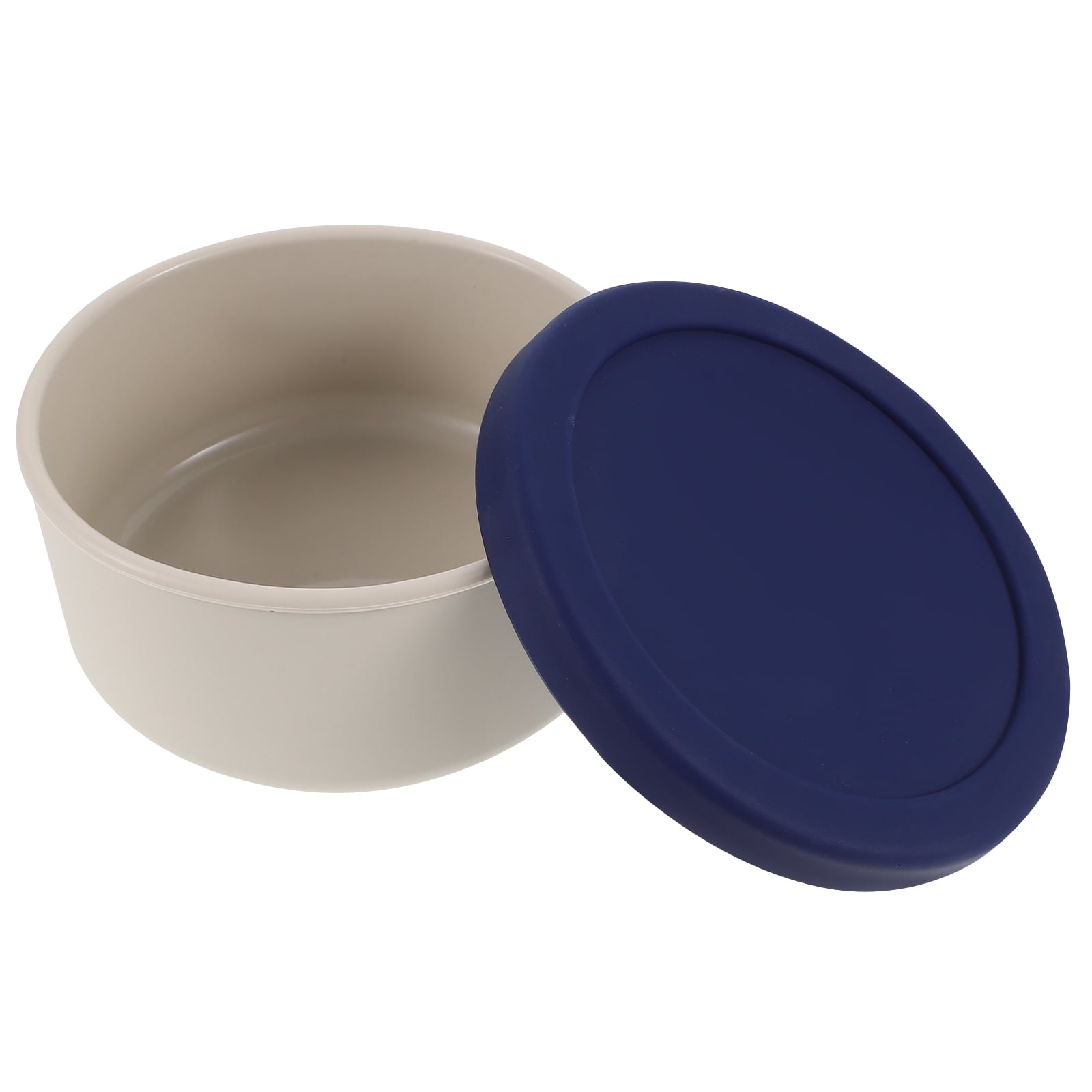 Stackable Silicone Pizza Dough Fermentation Container with Lid Crisper